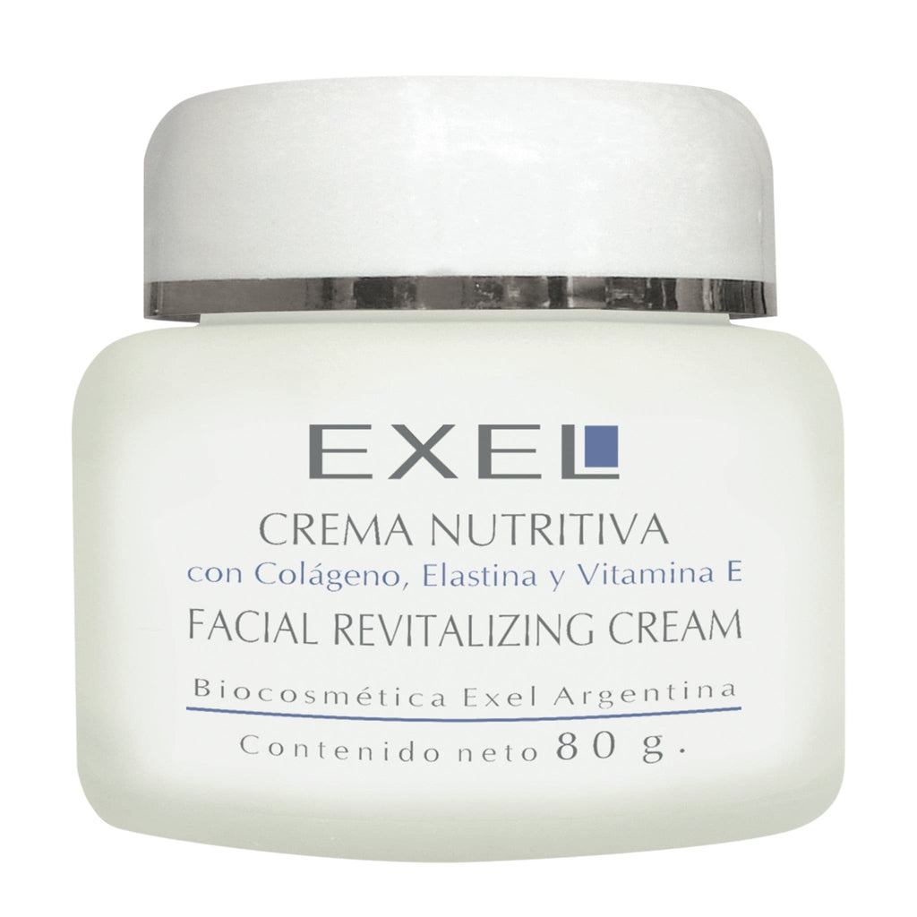 Crema nutritiva con Colágeno, Elastina y Vit. E - Exel Uruguay