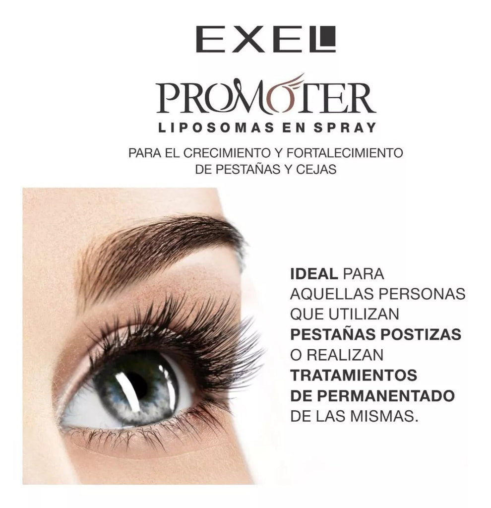 Promoter 2 Unidades Crecimiento Natural Pestañas Cejas - Exel Uruguay