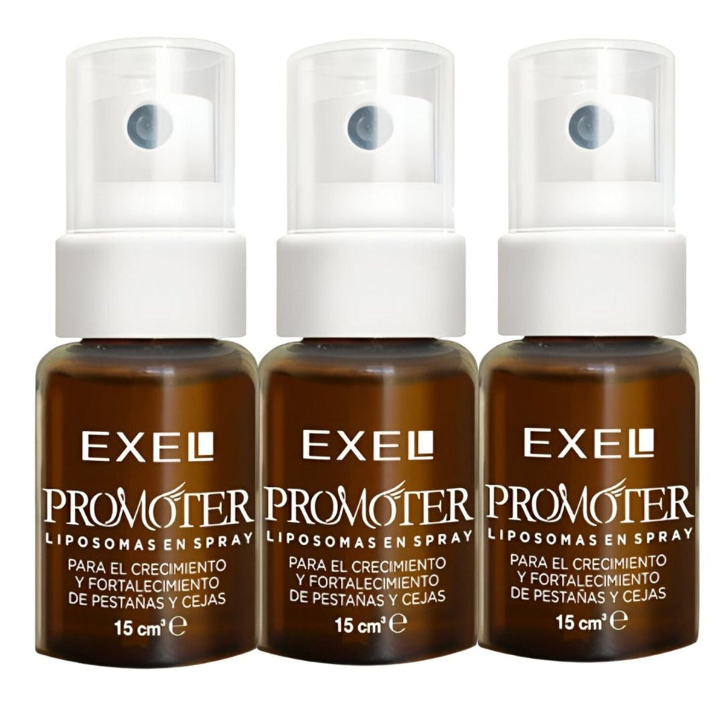 Promoter 3 Unidades Crecimiento Natural Pestañas Cejas - Exel Uruguay